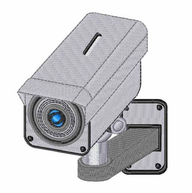 Picture of Security Camera Machine Embroidery Design