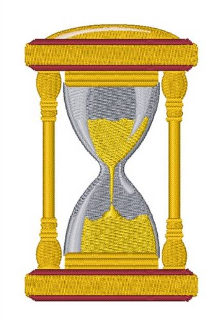 Picture of Hourglass Machine Embroidery Design