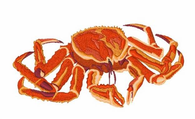 Picture of Crab Machine Embroidery Design
