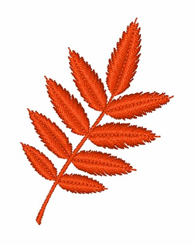 Autumn Leaf Machine Embroidery Design