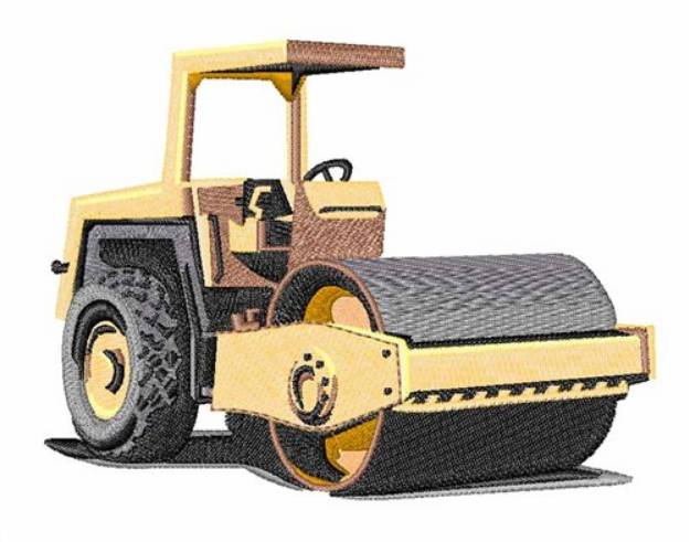 Picture of Steamroller Machine Embroidery Design