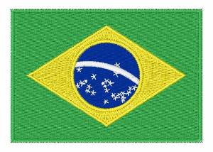 Picture of Brazilian Flag Machine Embroidery Design