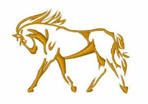 Picture of Walking Horse Machine Embroidery Design