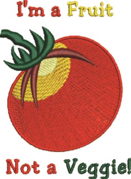 Picture of Im A Fruit Machine Embroidery Design