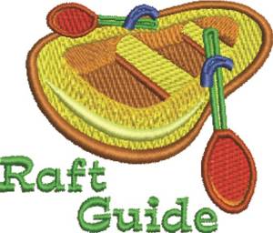 Picture of Raft Guide Machine Embroidery Design