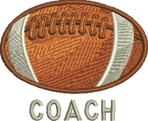 Coach Machine Embroidery Design