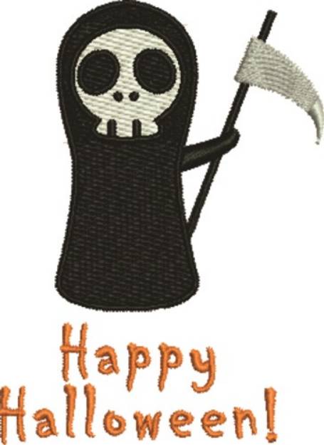 Picture of Grim Reaper Machine Embroidery Design