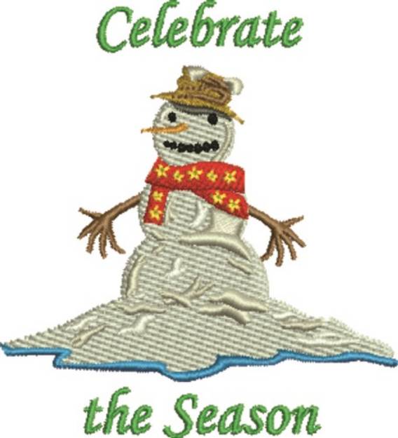 Picture of Celebrate The Season Machine Embroidery Design