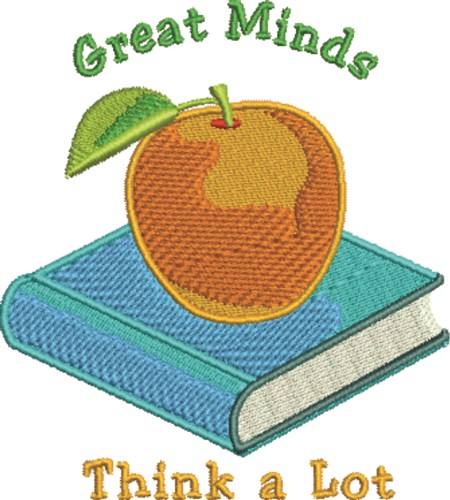 Great Minds Machine Embroidery Design