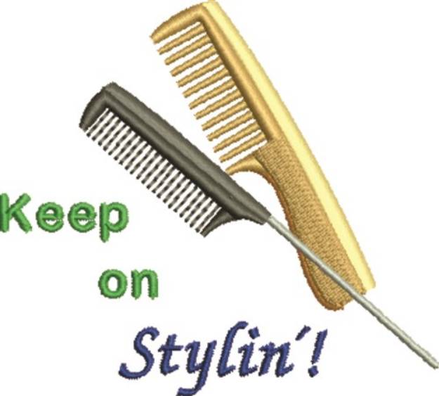 Picture of Keep On Stylin Machine Embroidery Design