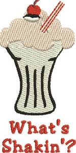 Picture of Whats Shakin Machine Embroidery Design