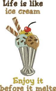 Picture of Like Ice Crem Machine Embroidery Design