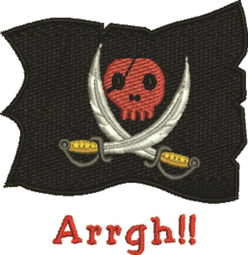 Arrgh! Machine Embroidery Design