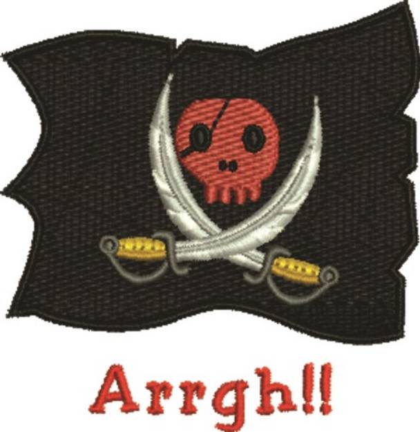 Picture of Arrgh! Machine Embroidery Design