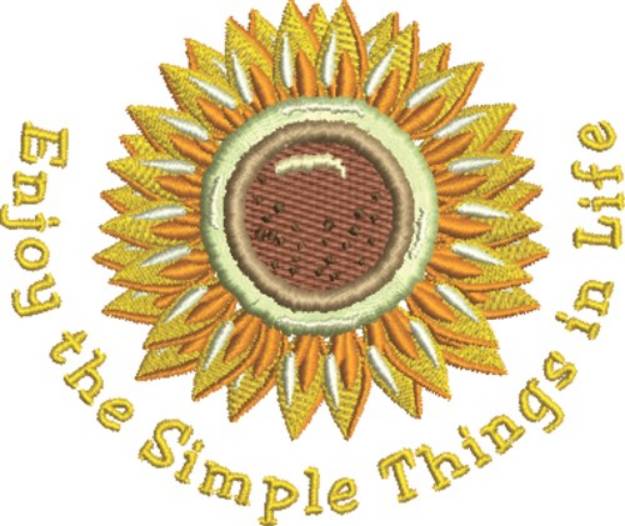 Picture of Simple Things Machine Embroidery Design