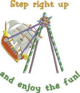 Picture of Enjoy The Fun Machine Embroidery Design