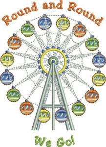 Picture of Round And Round Machine Embroidery Design
