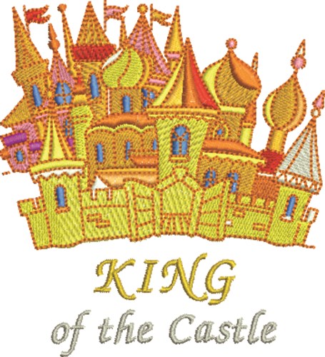 King Of Castle Machine Embroidery Design