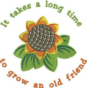 Picture of Old Friend Machine Embroidery Design