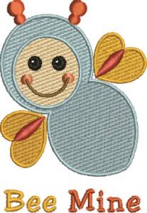 Picture of Baby Bee Mine Machine Embroidery Design