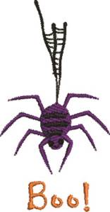 Picture of Spider Boo Machine Embroidery Design