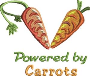 Picture of Carrots Power Machine Embroidery Design