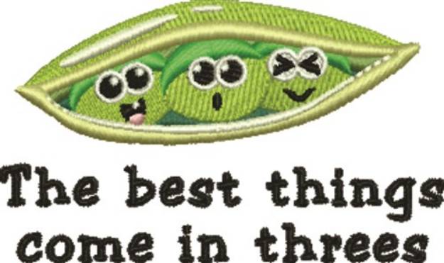 Picture of Best Threes Machine Embroidery Design