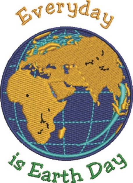 Picture of Everyday Earth Machine Embroidery Design