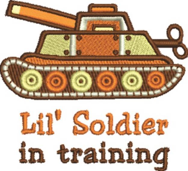 Picture of Lil Soldier Machine Embroidery Design