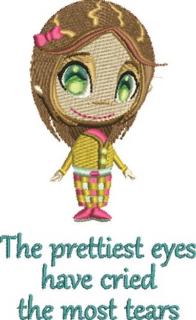 Picture of Prettiest Eyes Machine Embroidery Design