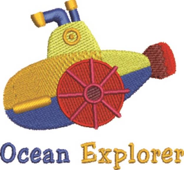 Picture of Ocean Explorer Machine Embroidery Design