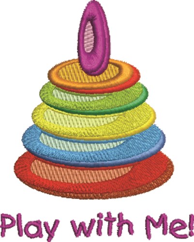 Play With Me Machine Embroidery Design
