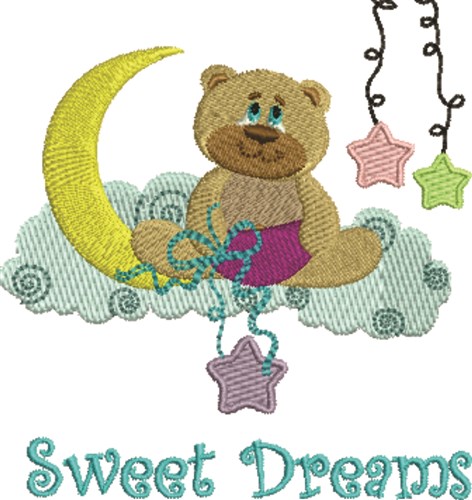 Sweet Dreams Machine Embroidery Design