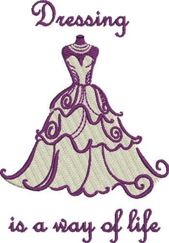 Way Of Life Machine Embroidery Design