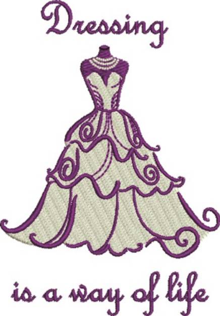 Picture of Way Of Life Machine Embroidery Design