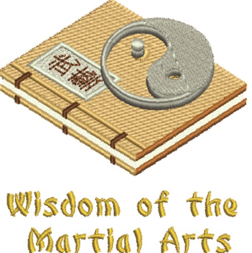 Wisdom Martial Arts Machine Embroidery Design