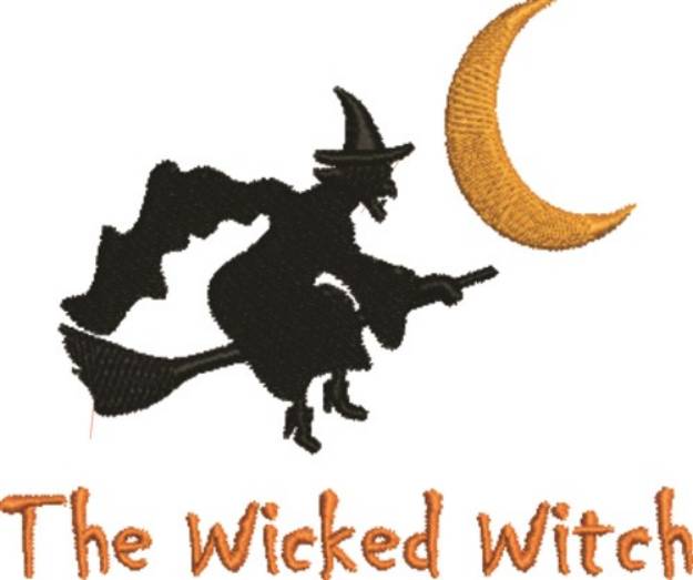 Picture of Wicked Witch Machine Embroidery Design
