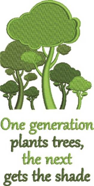 Picture of Generation Plants Machine Embroidery Design