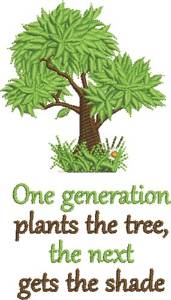 Picture of Plants The Tree Machine Embroidery Design