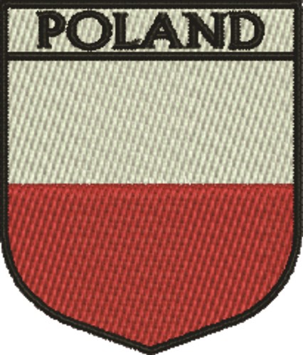 Poland Crest Machine Embroidery Design