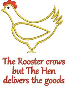 Picture of Rooset Crows Machine Embroidery Design