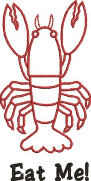 Picture of Eat Me Machine Embroidery Design