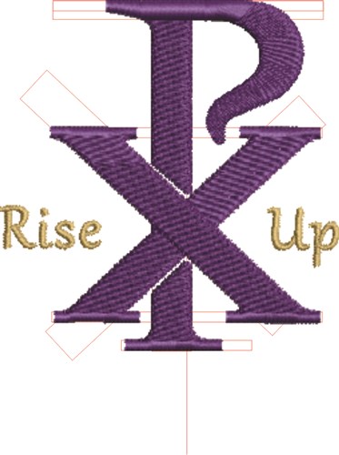 Rise Up Machine Embroidery Design