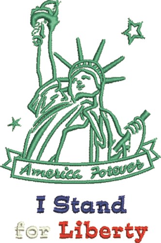For Liberty Machine Embroidery Design