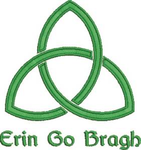 Picture of Erin Go Bragh Machine Embroidery Design