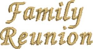 Picture of Family Reunion Machine Embroidery Design