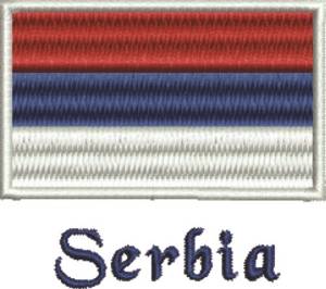 Picture of Made In Serbia Machine Embroidery Design