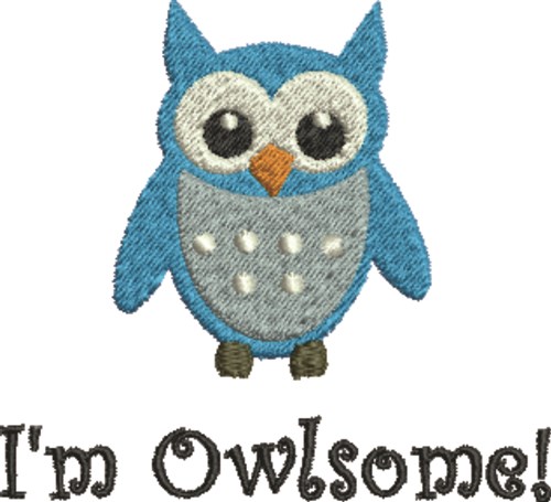 Awesome Owlsome Machine Embroidery Design