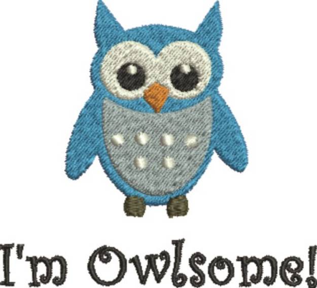 Picture of Awesome Owlsome Machine Embroidery Design
