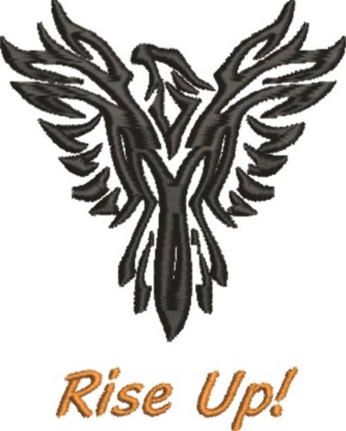 Picture of Phoenix Rise Machine Embroidery Design